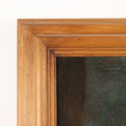 Dipinto Paesaggio con Figure ed Armenti