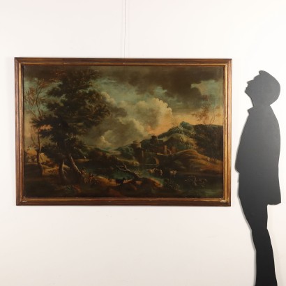 Dipinto Paesaggio con torrente,Dipinto Ambito di Marco Ricci,Paesaggio con corso d'acqua e%2,Marco Ricci ,Paesaggio con corso d'acqua e%2,Marco Ricci ,Paesaggio con corso d'acqua e%2,Marco Ricci ,Paesaggio con corso d'acqua e%2,Marco Ricci