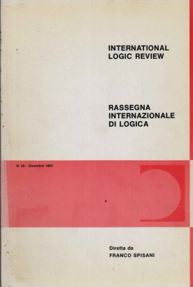 International logic review n.26 (vol. XIII, n.2)