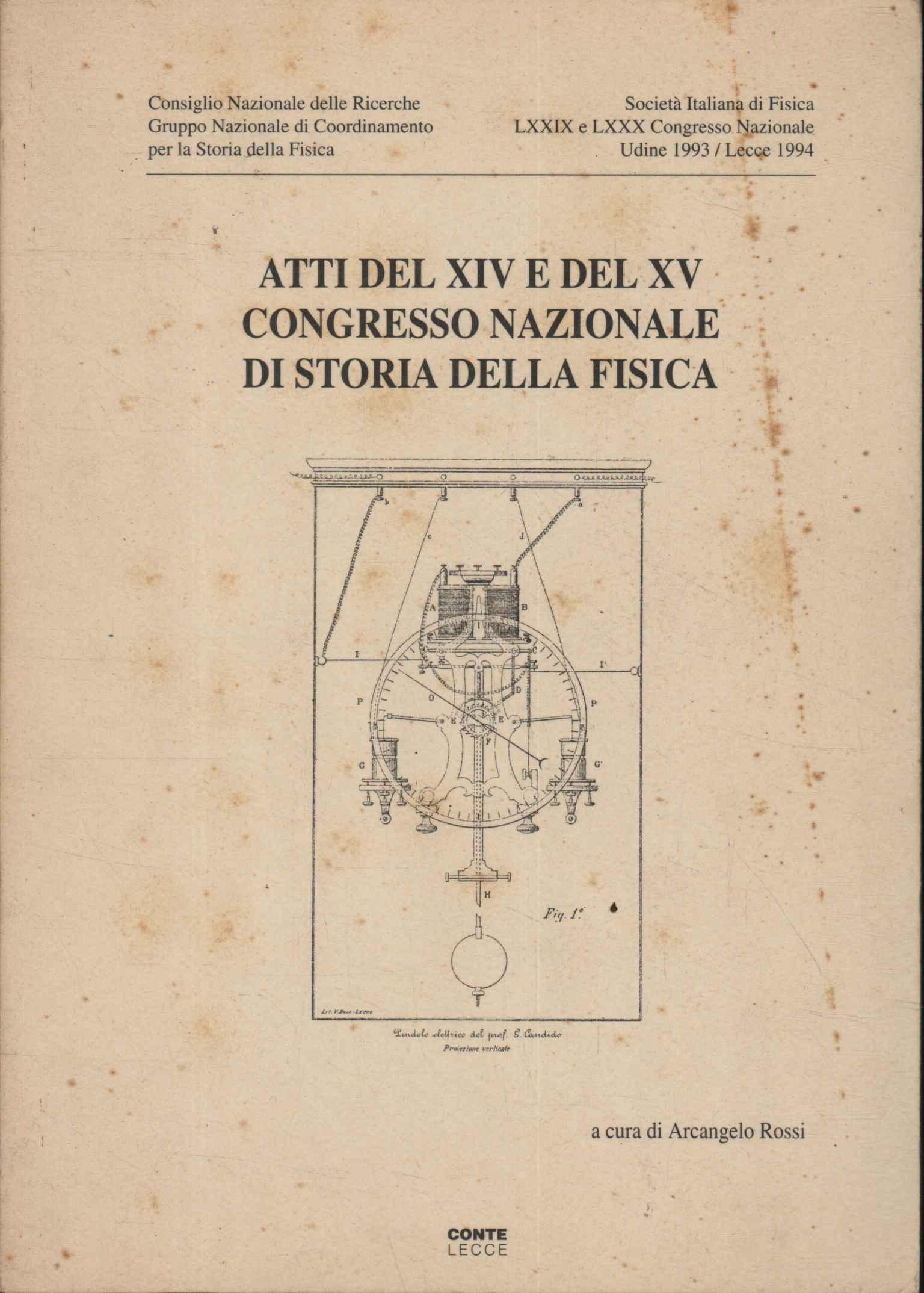 Atti del XIV e del XV congresso nazi