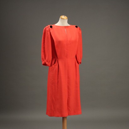 David Molho Abito Vintage Rosso Aragosta