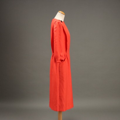 David Molho Vintage Hummerrotes Kleid