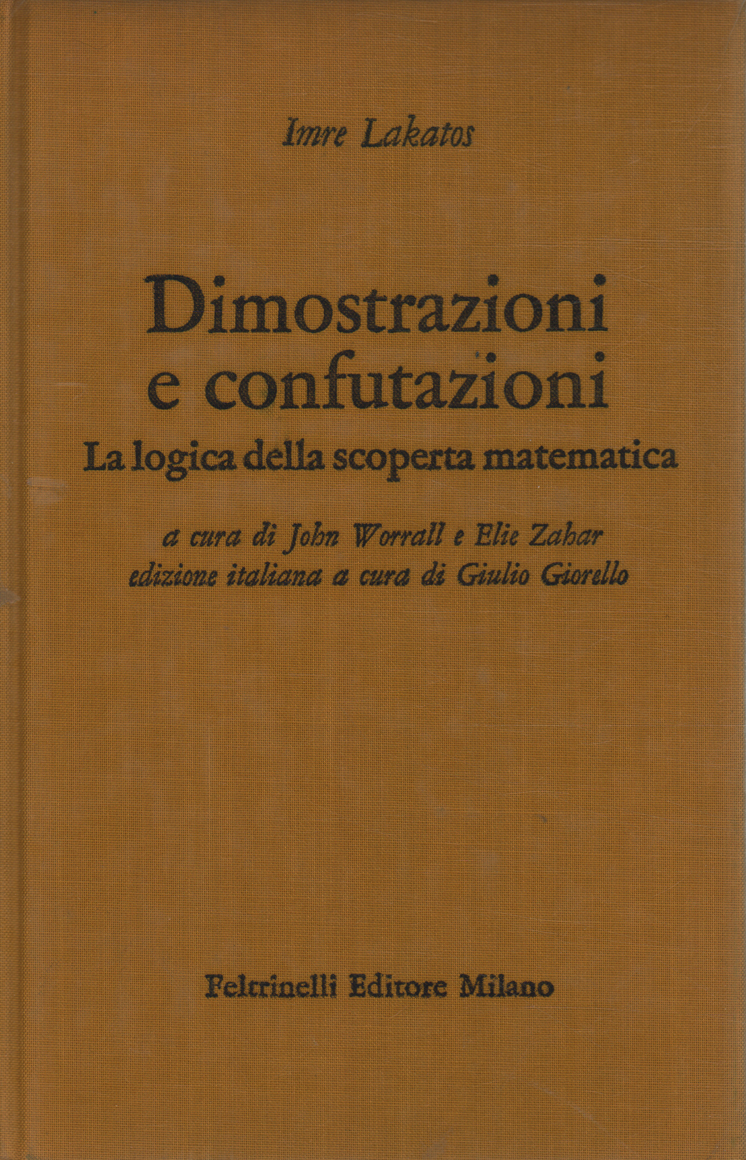 Dimostrazioni e confutazioni