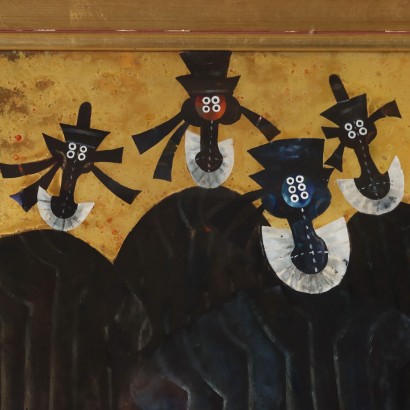 Dipinto di José Ciuha,Gerarchi,José Ciuha,José Ciuha,José Ciuha,José Ciuha