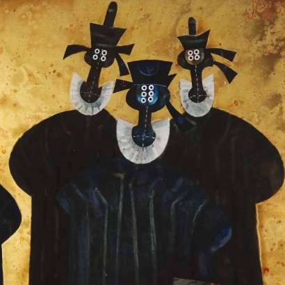 Dipinto di José Ciuha,Gerarchi,José Ciuha,José Ciuha,José Ciuha,José Ciuha