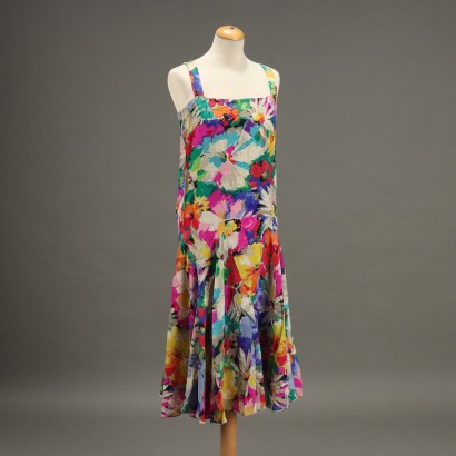 Vintage Blumenkleid mit Bolero