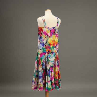 Vintage Blumenkleid mit Bolero