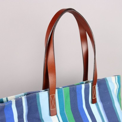 Gallo Tote Bag a Righe