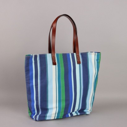 Gallo Tote Bag a Righe
