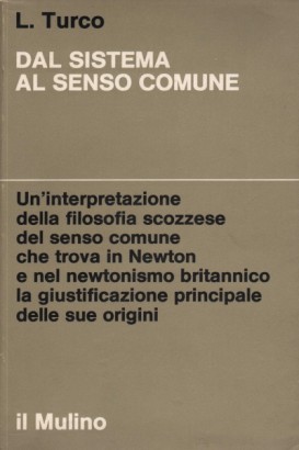 Dal sistema al senso comune