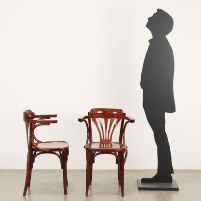 Grupo de 6 sillas, Grupo de 6 sillas, Grupo de 6 sillas estilo Thonet