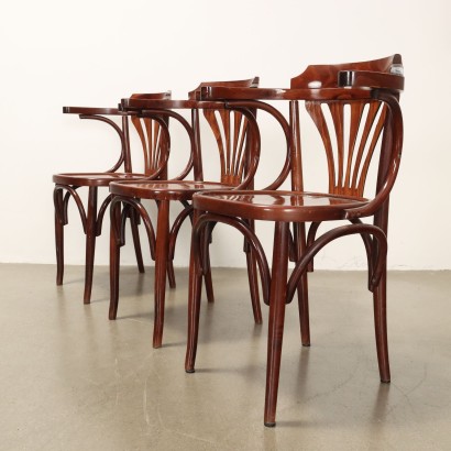 Grupo de 6 sillas, Grupo de 6 sillas, Grupo de 6 sillas estilo Thonet