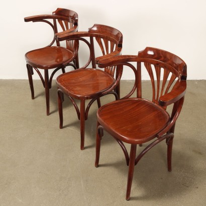 Grupo de 6 sillas, Grupo de 6 sillas, Grupo de 6 sillas estilo Thonet