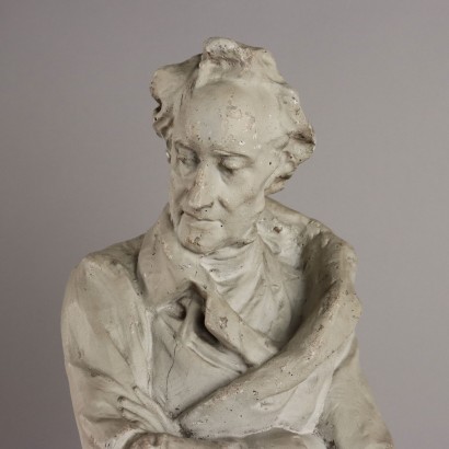 Alessandro Volta Plaster Statue