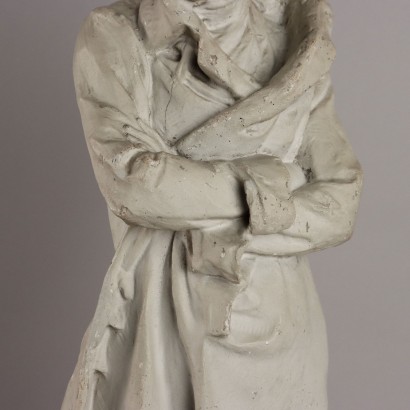 Alessandro Volta Plaster Statue