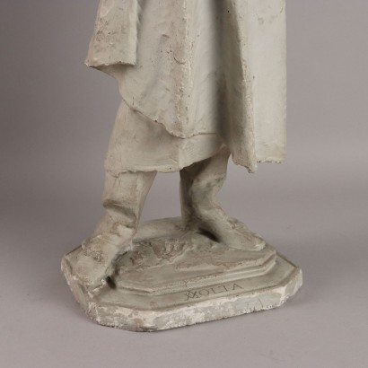 Alessandro Volta Plaster Statue