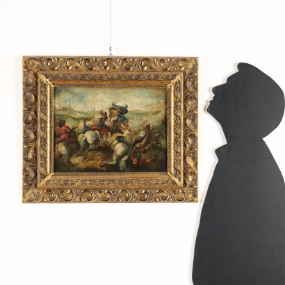 Dipinto Scena di Battaglia