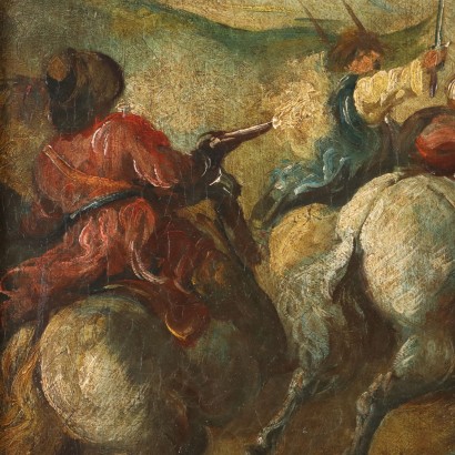 Dipinto Scena di Battaglia