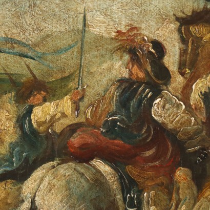 Dipinto Scena di Battaglia
