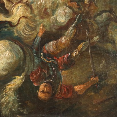 Dipinto Scena di Battaglia