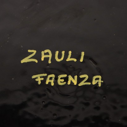 Piatto in Maiolica Carlo Zauli Faenza,Carlo Zauli,Carlo Zauli,Carlo Zauli,Carlo Zauli,Carlo Zauli