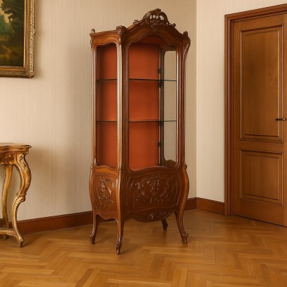 Vitrina de estilo barroco, vitrina de estilo rococó