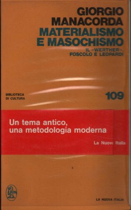 Materialismo e masochismo