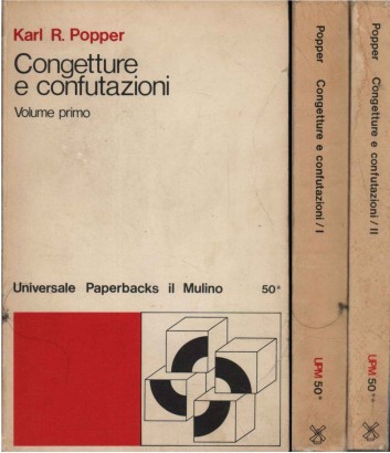 Congetture e confutazioni 2 volumi