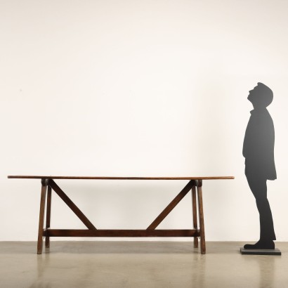 Table à tréteaux, table à tréteaux de style Renaissance