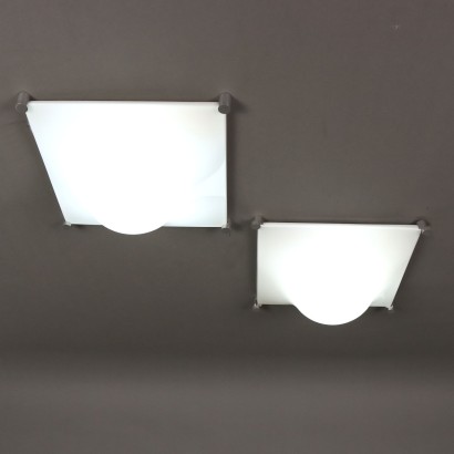 Coppia di Lampade 'Bolla' di Elio Martinelli per Martinelli Luce