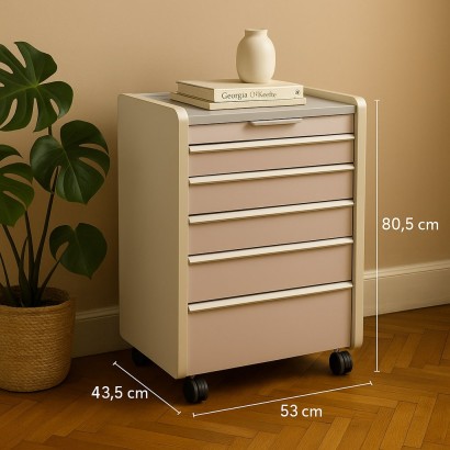 Kleiner 90er Schubladenschrank