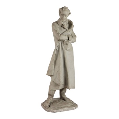 Alessandro Volta Plaster Statue