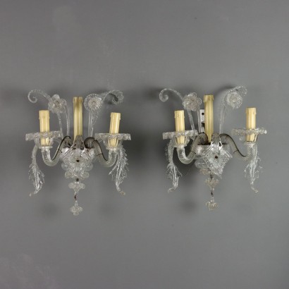 Coppia di Appliques Veneziane