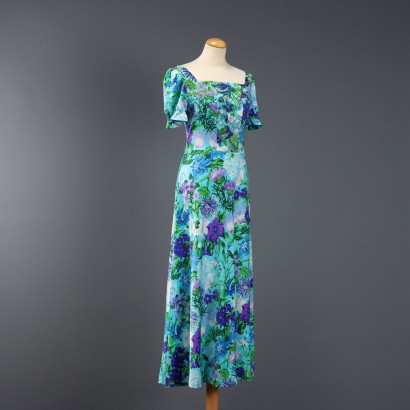 Vintage Dress with Falconetto Fabric