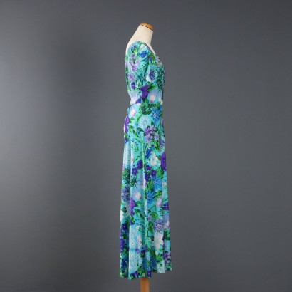 Vintage Dress with Falconetto Fabric