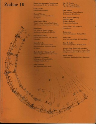 Zodiac. Rivista internazionale di architettura. 10