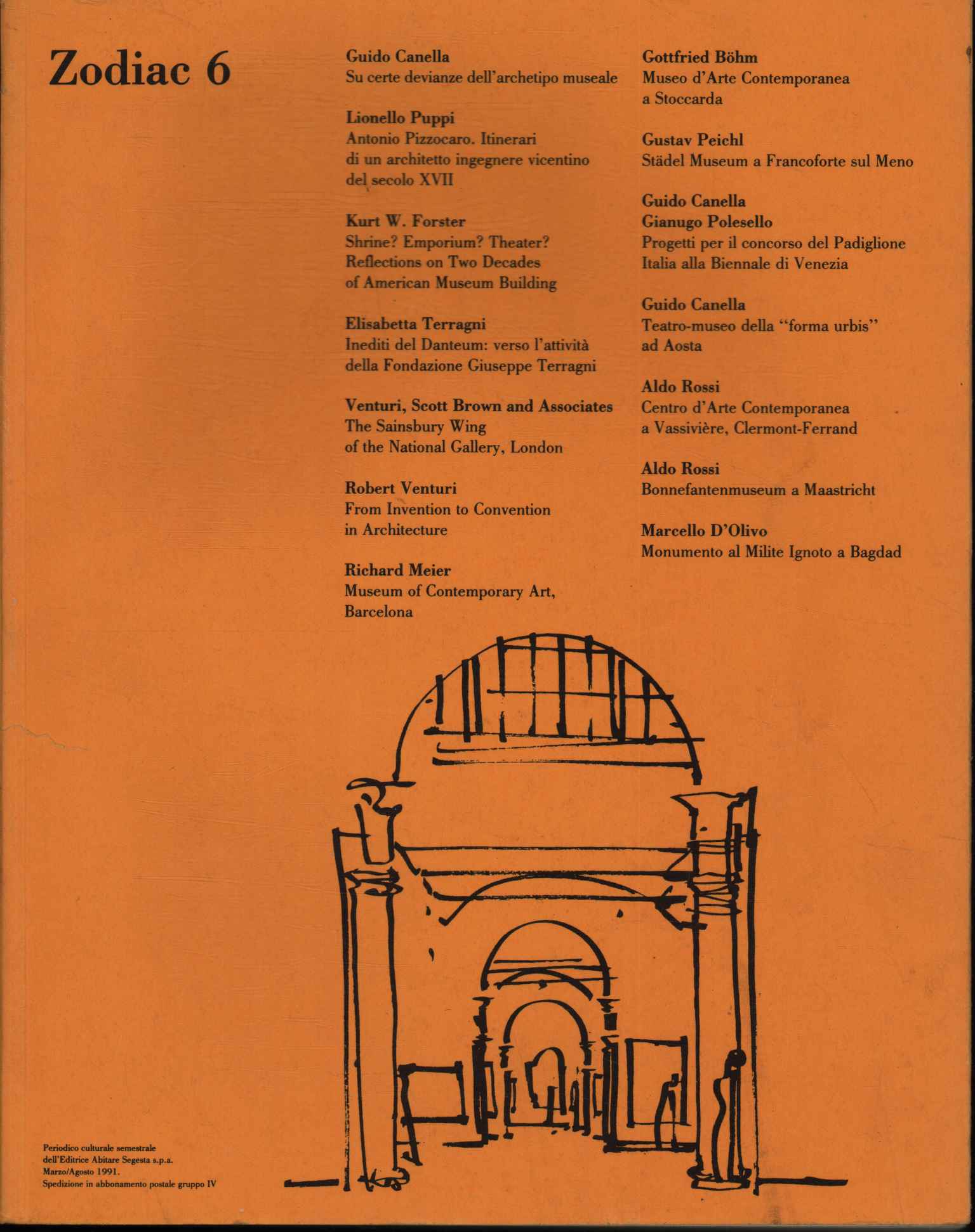 Zodiac. International magazine of architecture