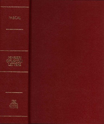 Pensieri, opuscoli, lettere