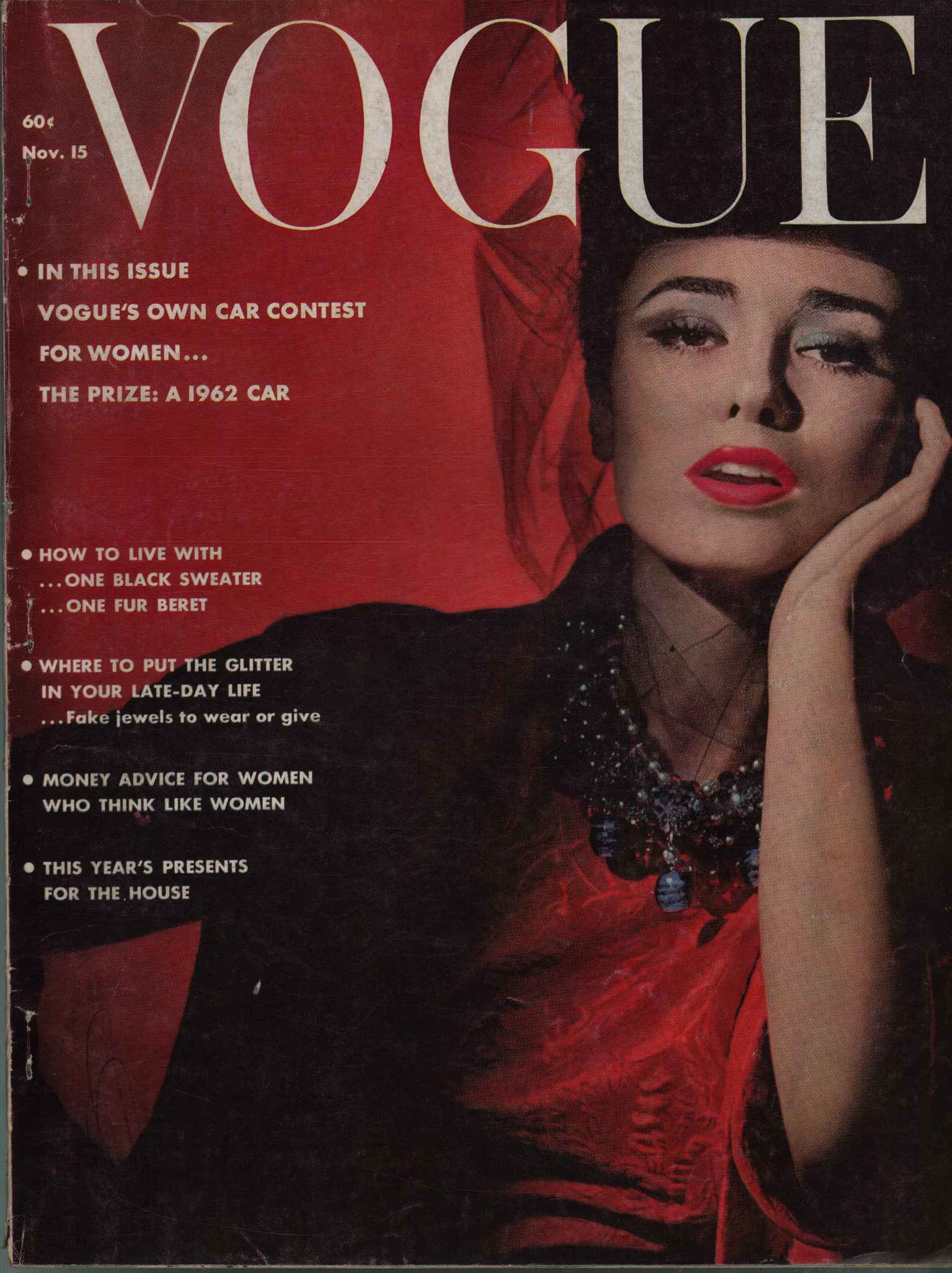 Revista Vogue. 15 de noviembre de 1961