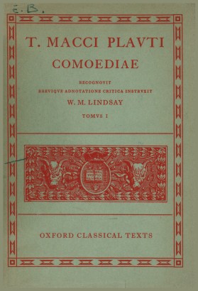Comoediae (Tomus I)