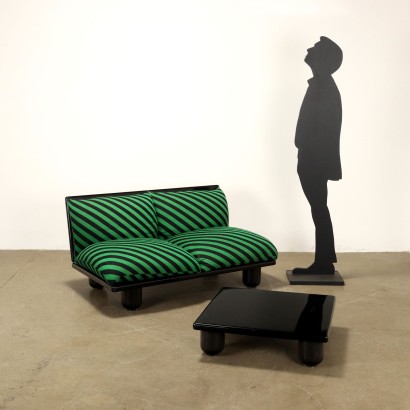 Sofa and coffee table from the 0apostroph series,Carlo Bartoli,Carlo Bartoli,Carlo Bartoli,Carlo Bartoli