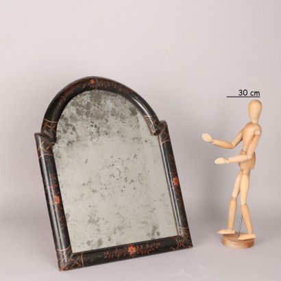 Lacquered and painted MIRROR, Neoclassical Mirror