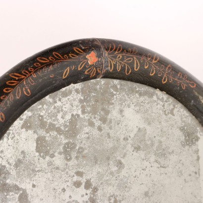 Lacquered and painted MIRROR, Neoclassical Mirror