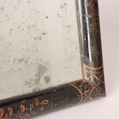 Lacquered and painted MIRROR, Neoclassical Mirror