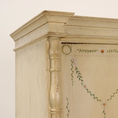 Cabinet, Sideboard in Lacquered and Painted Wood