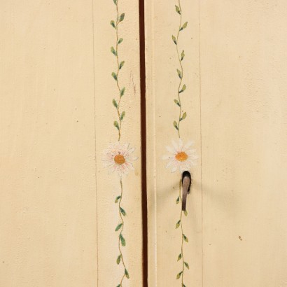 Cabinet, Sideboard in Lacquered and Painted Wood
