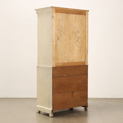 Cabinet, Sideboard in Lacquered and Painted Wood