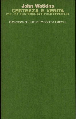 Certezza e verità