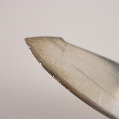 Ensemble de couverts à dessert en argent