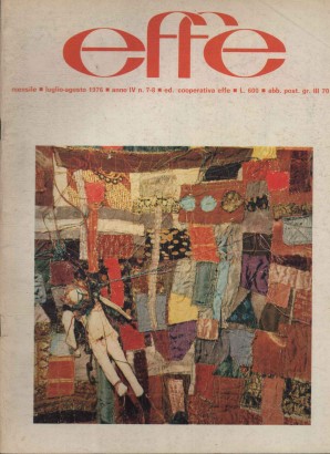 Effe (Luglio-Agosto 1976-n. 7-8)